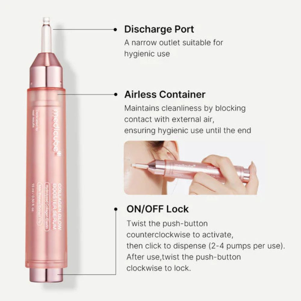 MEDICUBE COLLAGEN GLOW BOOSTER SERUM 15ML