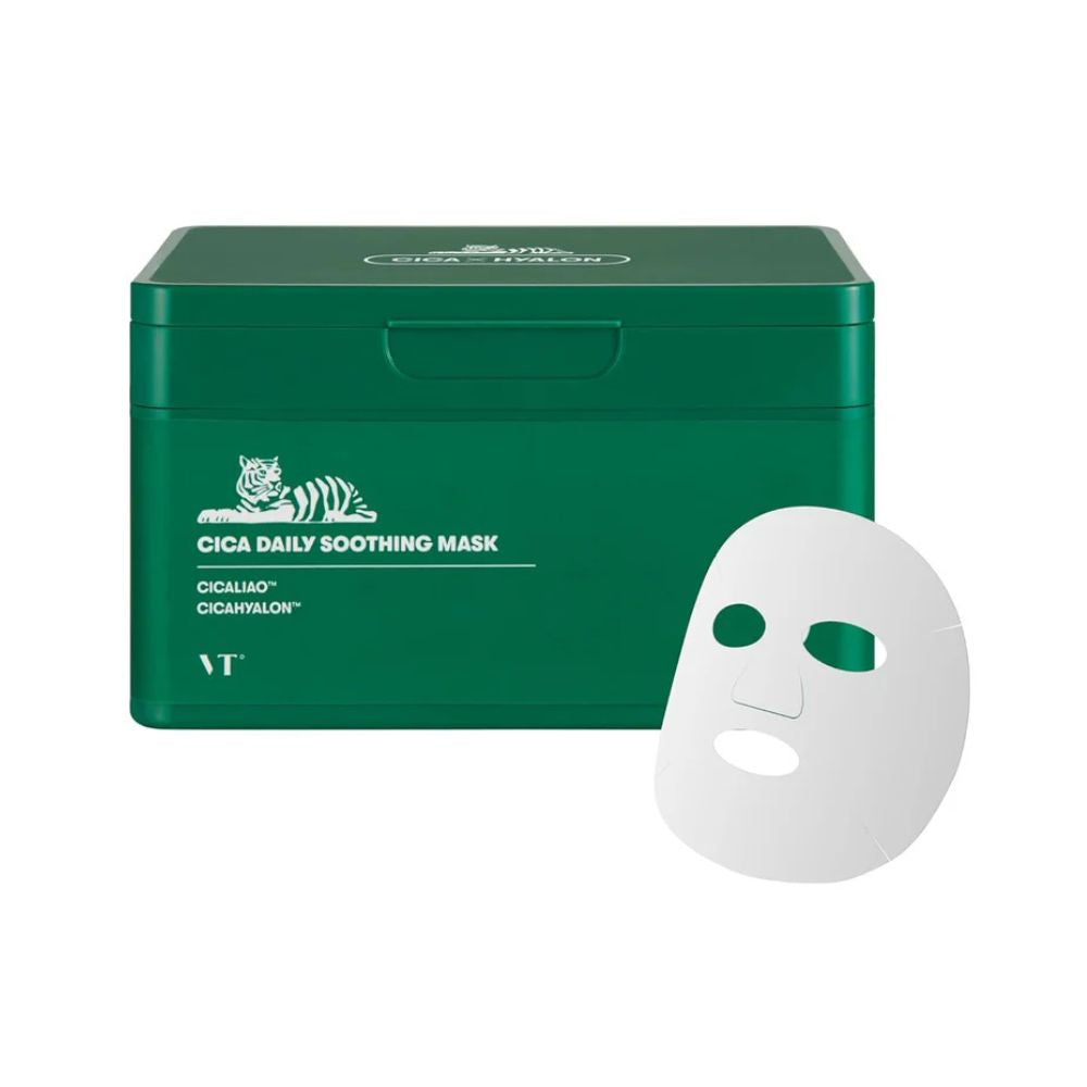 Vt Cosmetics Cica Daily Soothing Mask - 30 Ea
