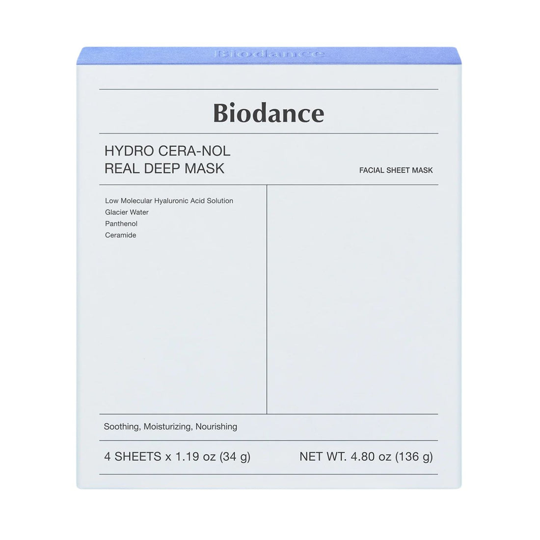 Biodance Hydro Cera-nol Real Deep Mask