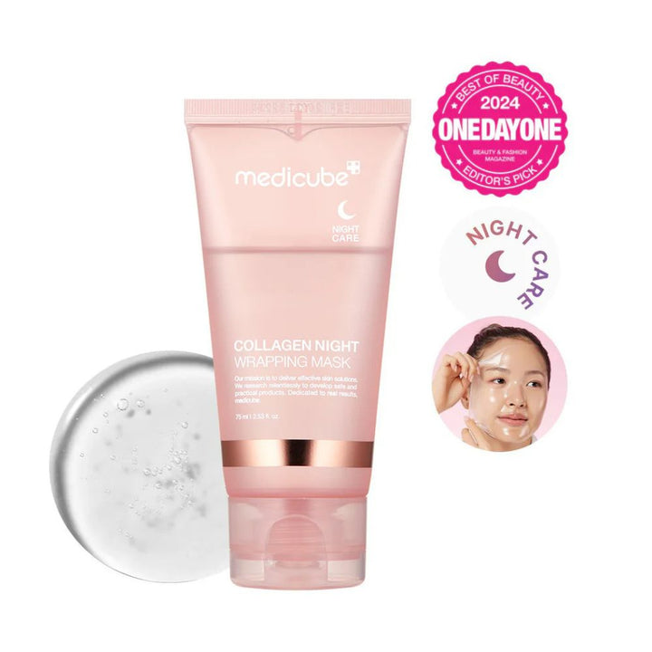 MEDICUBE COLLAGEN NIGHT WRAPPING MASK 75ML