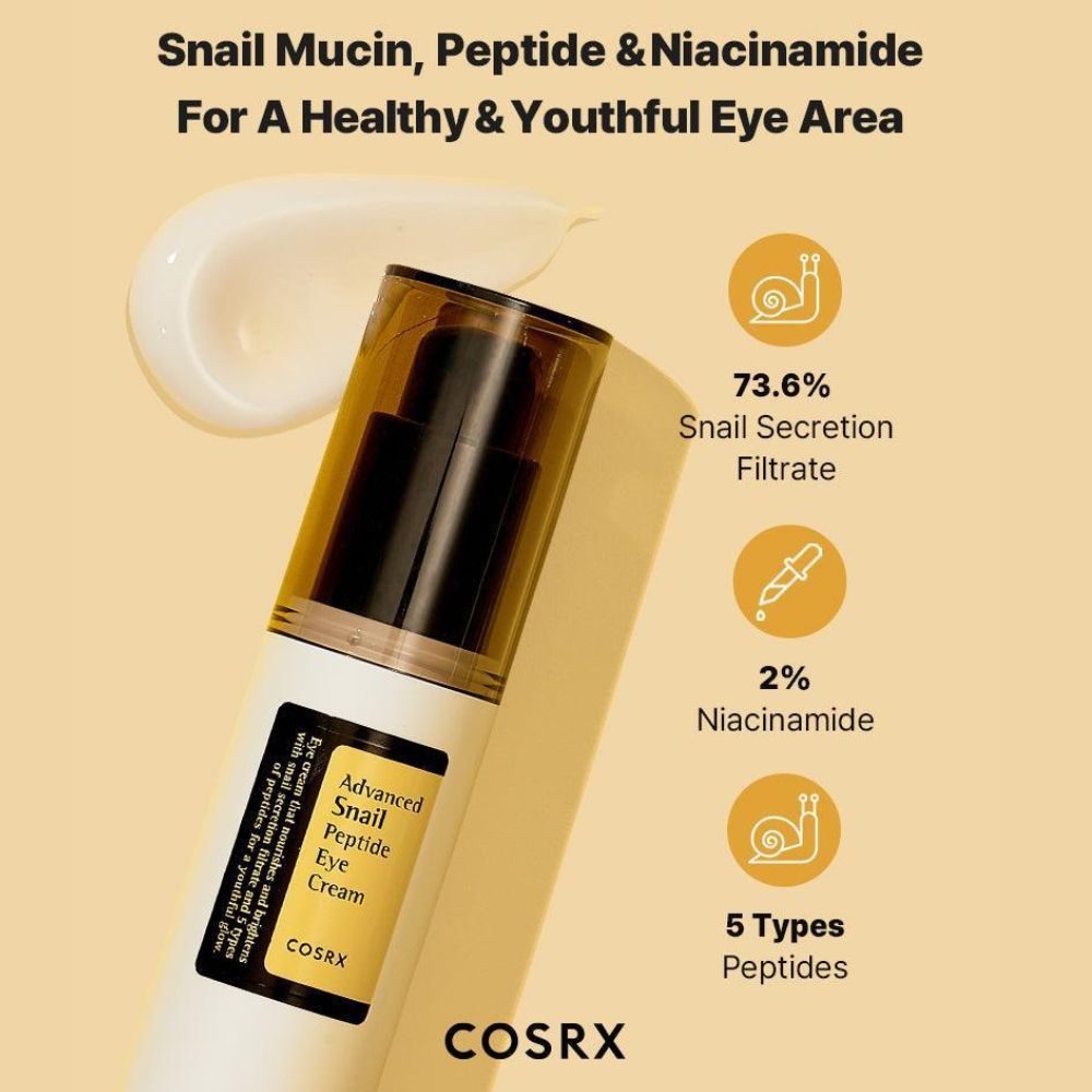 COSRX ADVANCED SNAIL PEPTIDE EYE CREAM 25ML