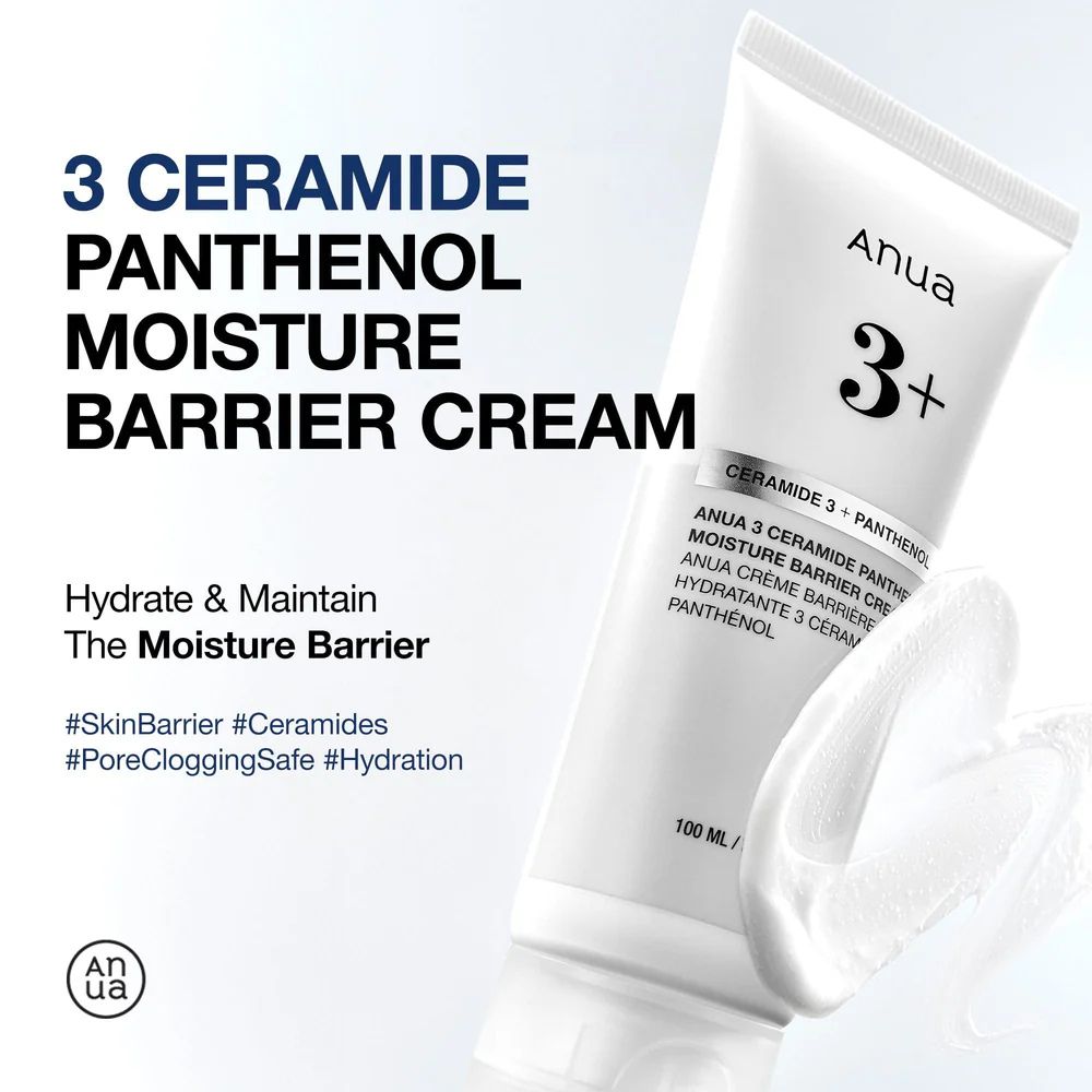 ANUA CERAMIDE PANTHENOL MOISTURE BARRIER CREAM 100ML