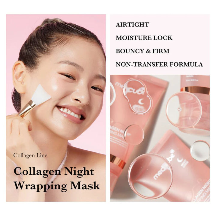 MEDICUBE COLLAGEN NIGHT WRAPPING MASK 75ML