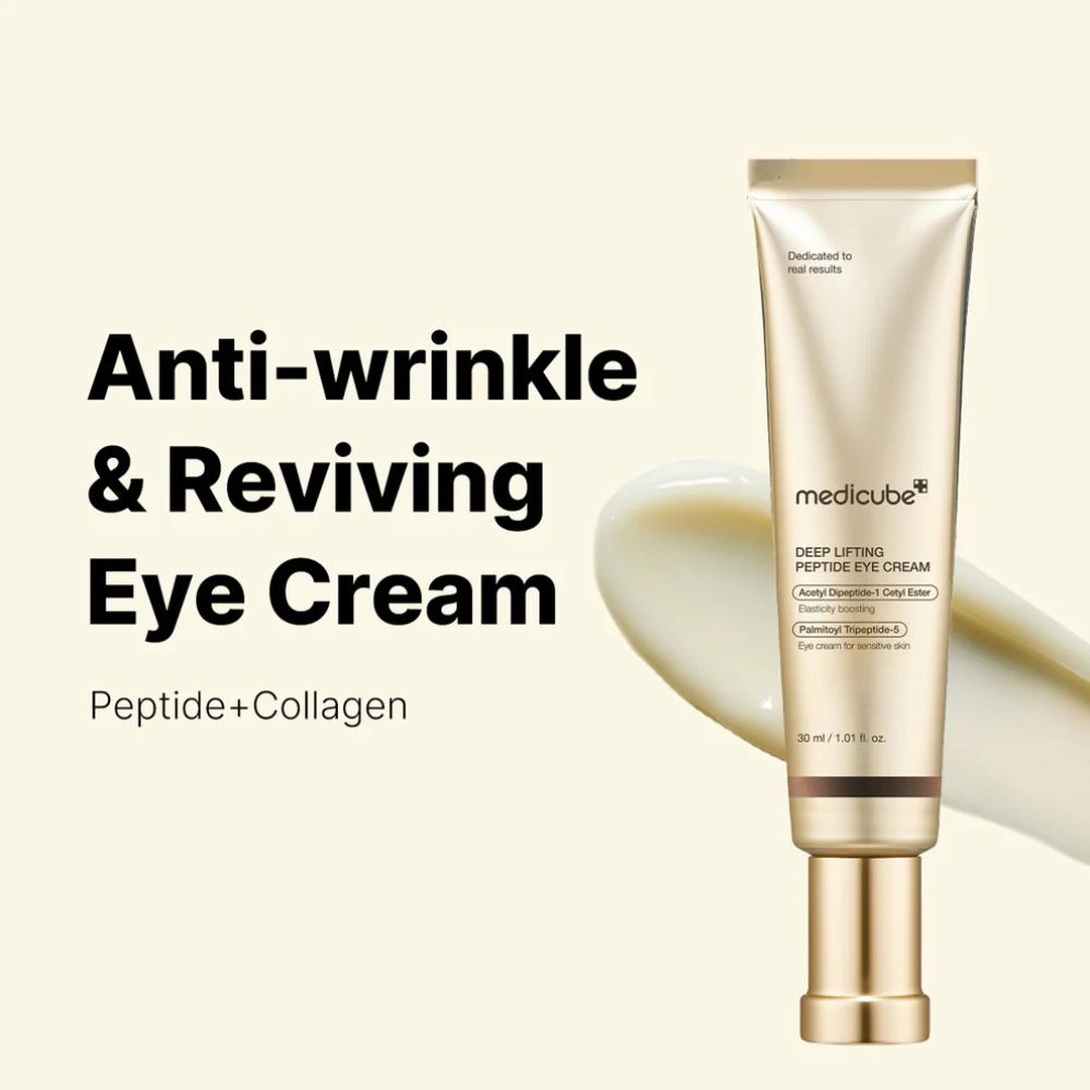 MEDICUBE DEEP LIFTING PEPTIDE EYE CREAM FOR FACE 30ML