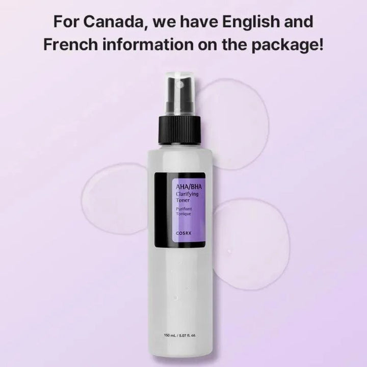 COSRX AHA/BHA CLARIFYING TREATMENT TONER 150ML