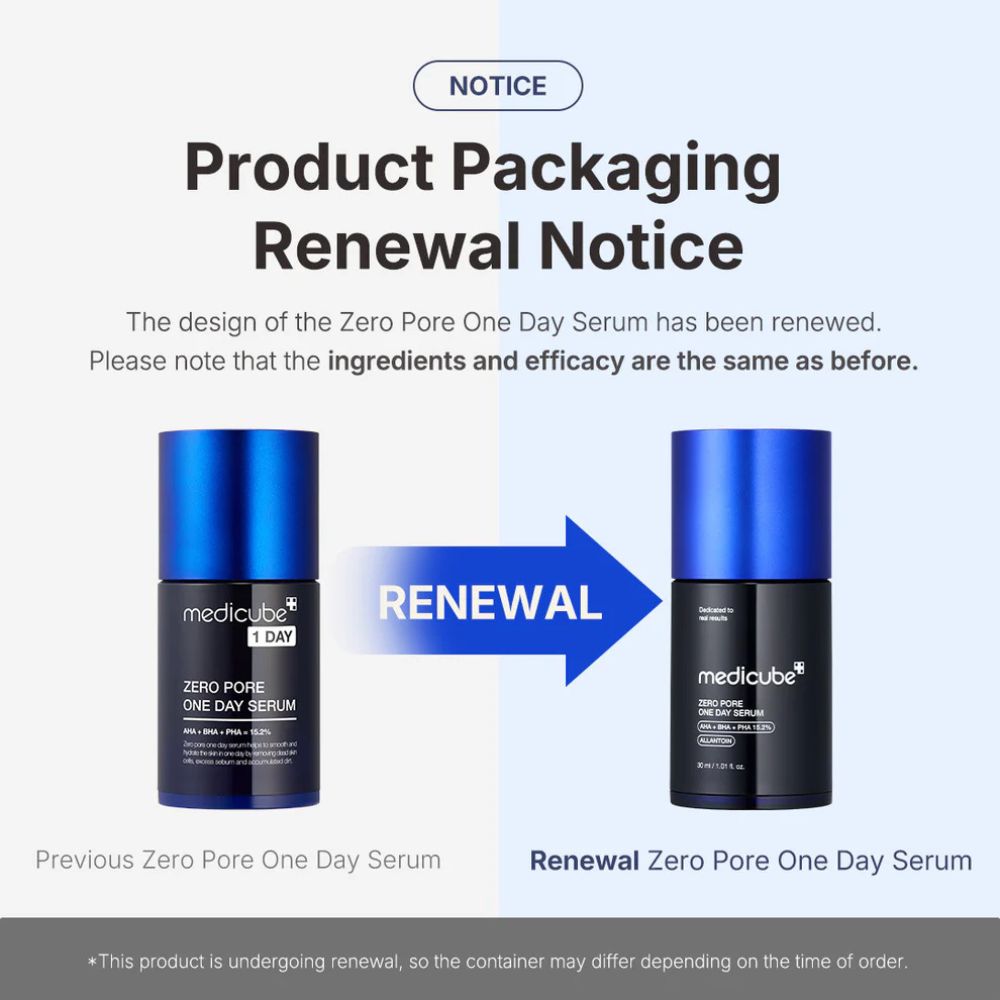 Medicube Zero Pore One Day Serum 30ml