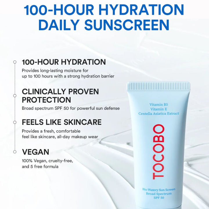TOCOBO BIO WATERY SUN CREAM SPF50+ PA++++ - 50ML