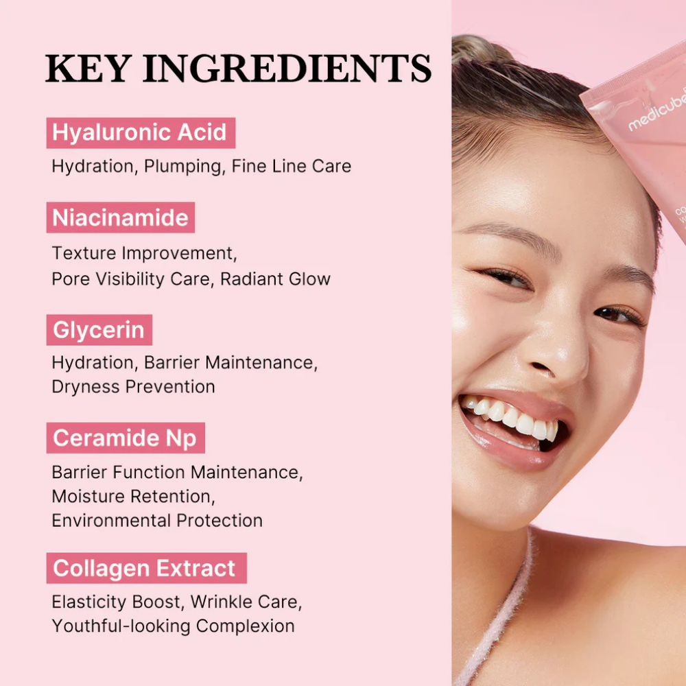 MEDICUBE COLLAGEN NIGHT WRAPPING MASK 75ML