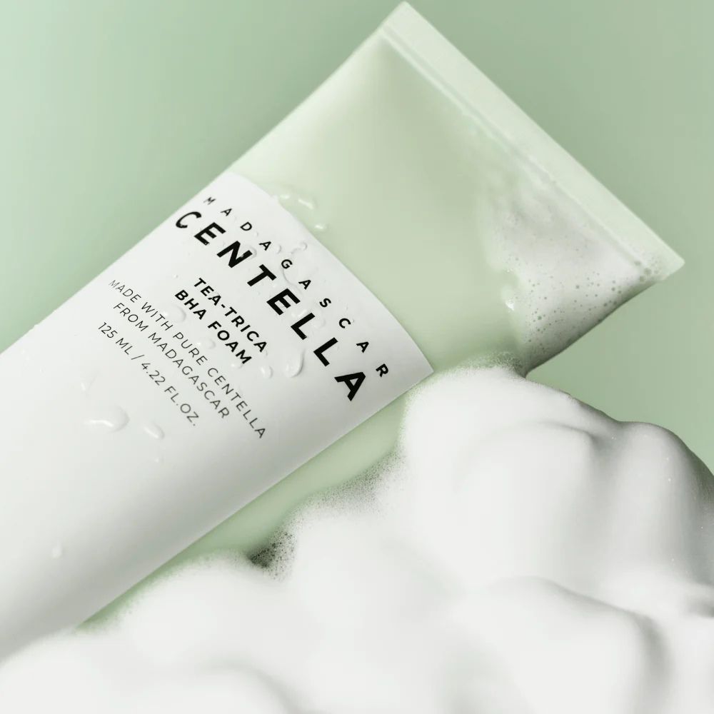 Skin 1004 Centella Madagascar Centella Tea-Trica Bha Foam 125ml