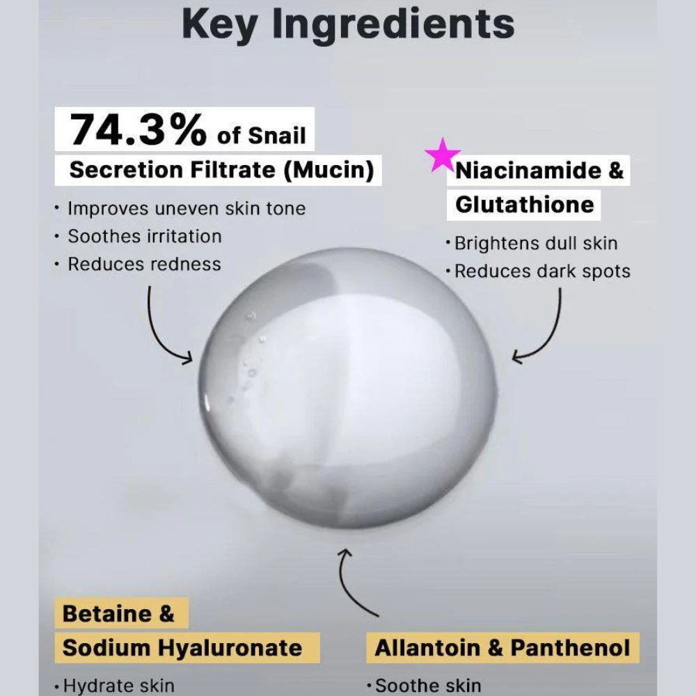 Cosrx Advanced Snail Radiance Dual Essence 80ml