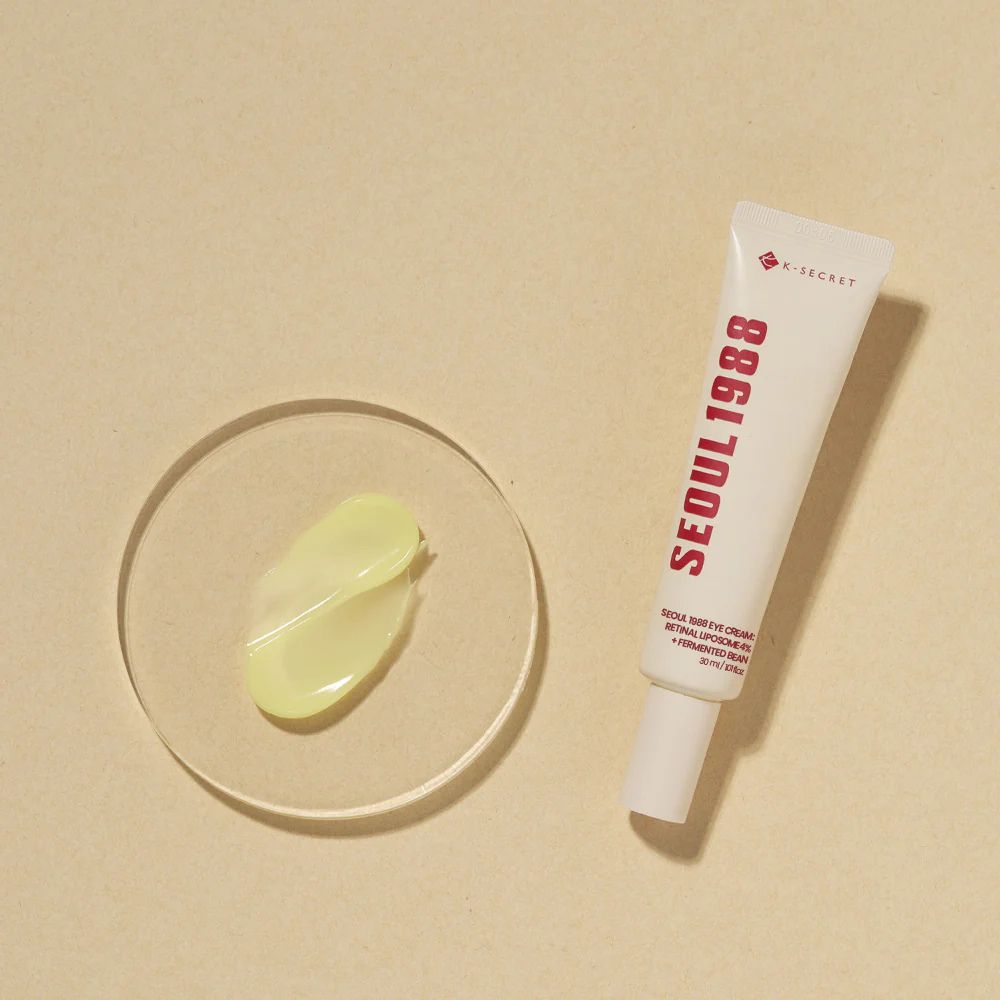 K-SECRET SEOUL 1988 EYE CREAM : RETINAL LIPOSOME 4% + FERMENTED BEAN