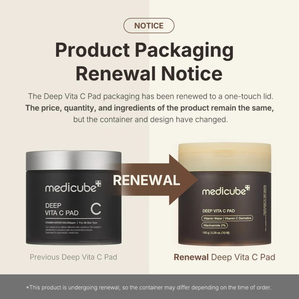MEDICUBE - 2024 DEEP VITA C PAD