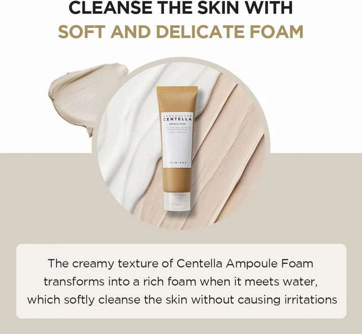 SKIN 1004 CENTELLA MADAGASCAR CENTELLA AMPOULE FOAM 4.22 FL.OZ 125ML