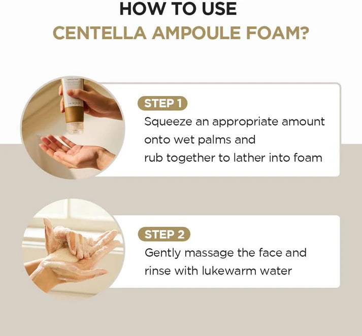 SKIN 1004 CENTELLA MADAGASCAR CENTELLA AMPOULE FOAM 4.22 FL.OZ 125ML