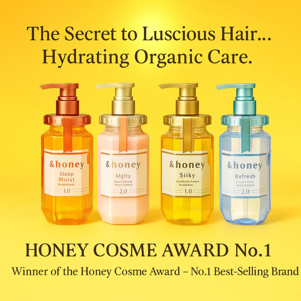 &HONEY DEEP MOIST SHAMPOO - STEP 1.0 – 440ML