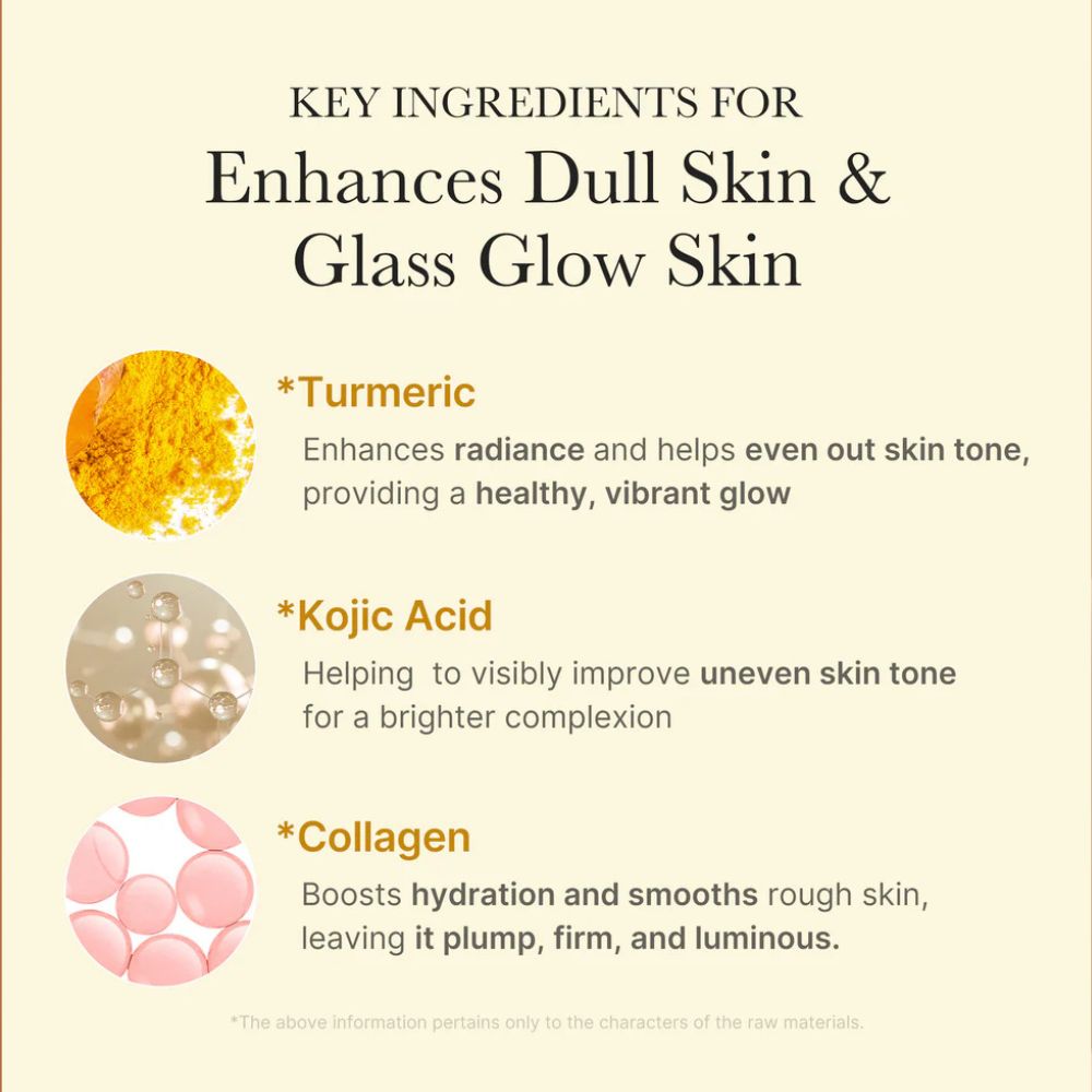 MEDICUBE KOJIC ACID TURMERIC NIGHT WRAPPING MASK 75ML