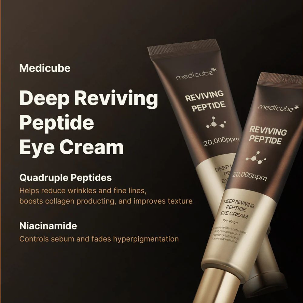 MEDICUBE DEEP LIFTING PEPTIDE EYE CREAM FOR FACE 30ML