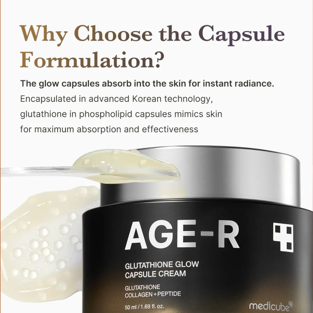 MEDICUBE AGE-R GLUTATHIONE GLOW CAPSULE CREAM 50ML