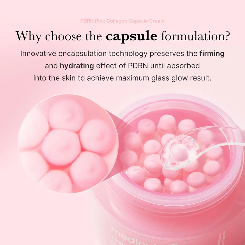 MEDICUBE - PDRN PINK COLLAGEN CAPSULE CREAM 55G