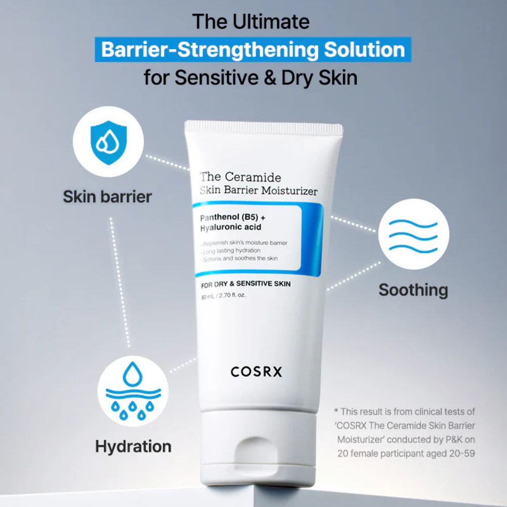 COSRX THE CERAMIDE SKIN BARRIER MOISTURIZER 80ML
