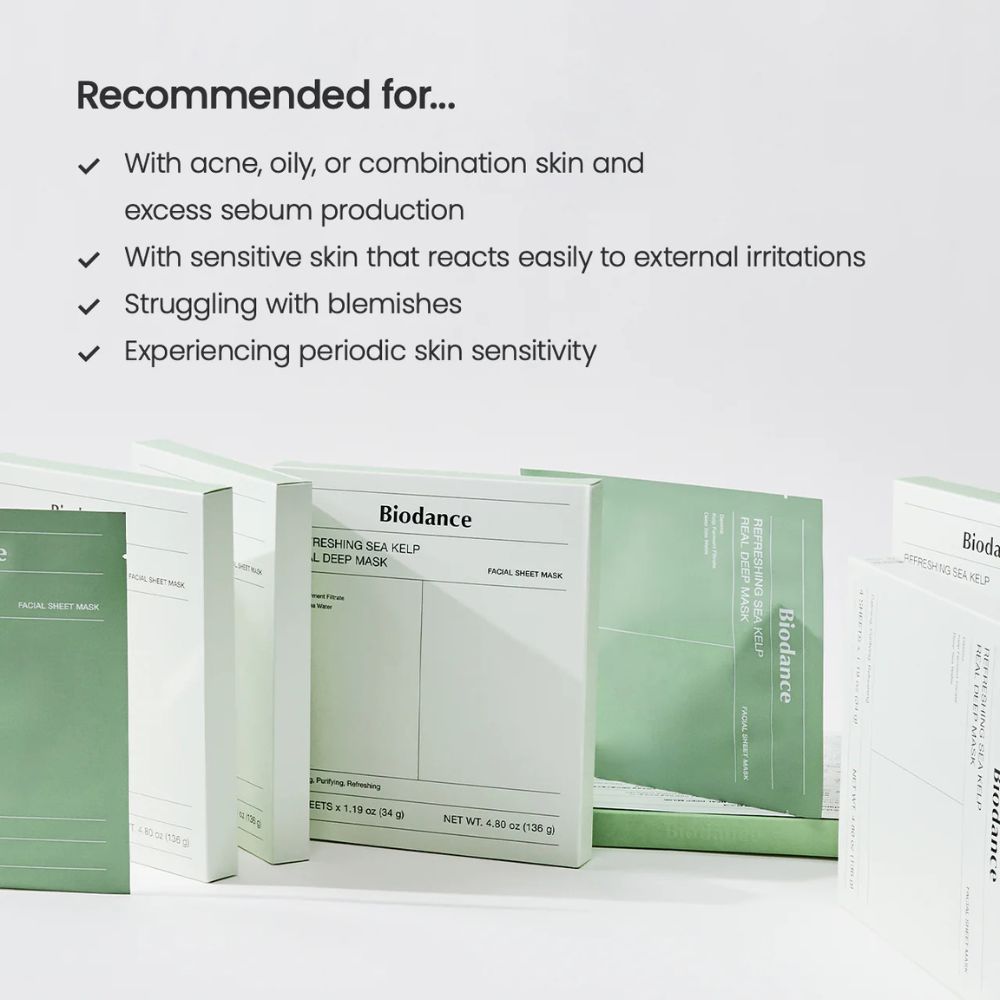 BIODANCE REFRESHING SEA KELP REAL DEEP MASK