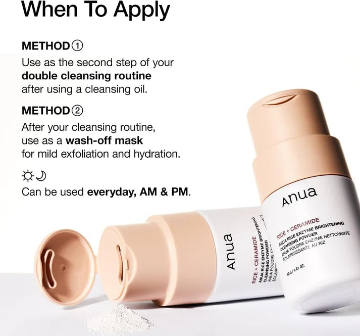 Anua Rice Cleansing Powder 40g