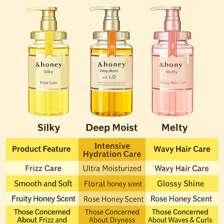 &HONEY DEEP MOIST HAIR OIL - STEP 3.0 - 100ML