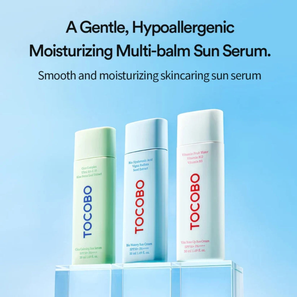 TOCOBO CICA CALMING SUN SERUM SPF50+ PA++++ – 50ML