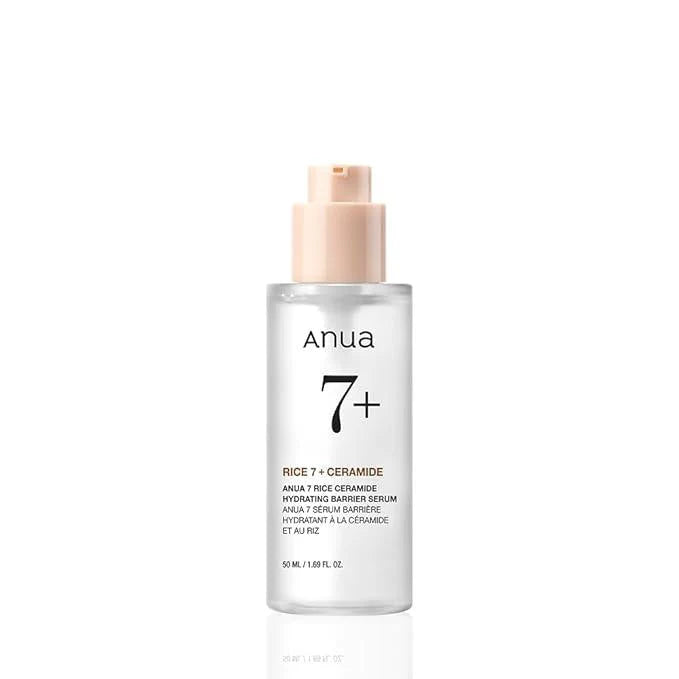 ANUA 7+ RICE CERAMIDE HYDRATING BARRIER SERUM 50ML