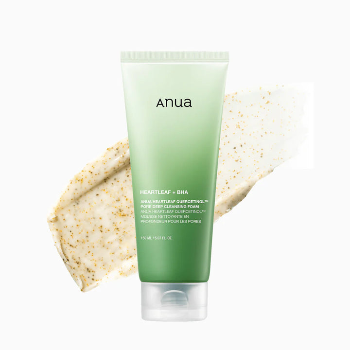 ANUA HEARTLEAF QUERCETINOL PORE DEEP CLEANSING FOAM 150M