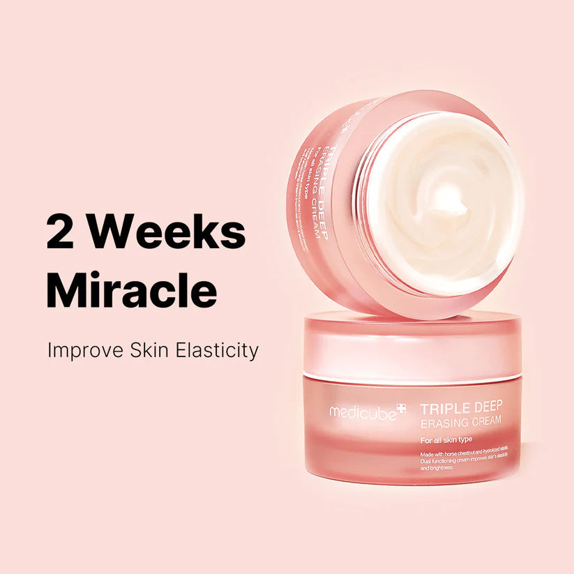 MEDICUBE TRIPLE COLLAGEN CREAM 4.0 50ML. TRIPLE COLLAGEN CREAM – LIFT, FIRM & GLOW